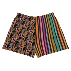 PINKY DRAGONFLY X RAINBOW STRIPES (magic short shorts)