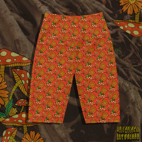 FLY AGARIC (biker shorts)