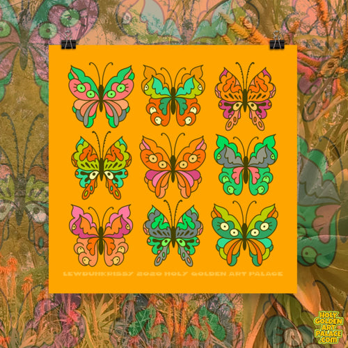 CASHEW BUTTERFLIES (print)