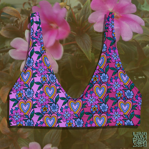LILAC LOVE BURST <swim top>
