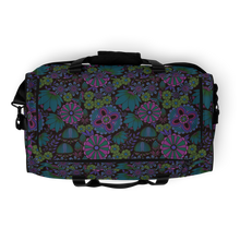 Load image into Gallery viewer, MIDNIGHT FLOWERS (duffle bag)