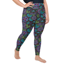 Load image into Gallery viewer, MIDNIGHT FLOWERS (super high rise leggings)