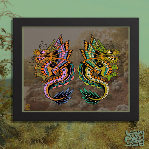 Dragoons (framed print)