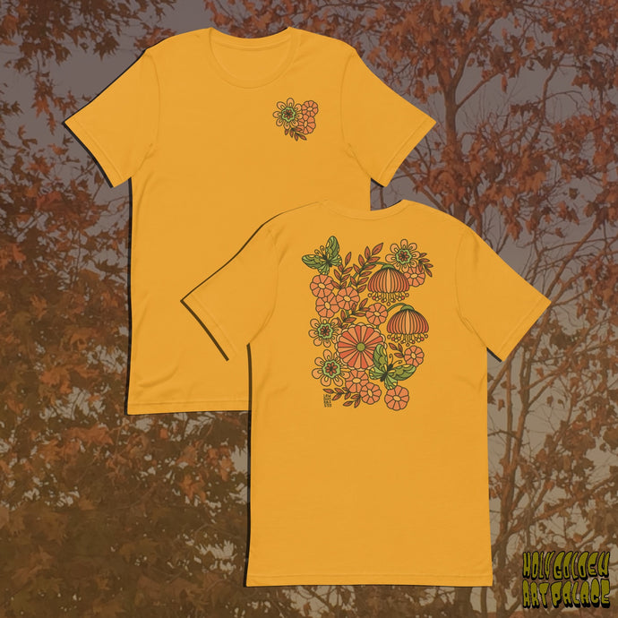 KEEP BLOOMIN (double sided) <deluxe tshirt>