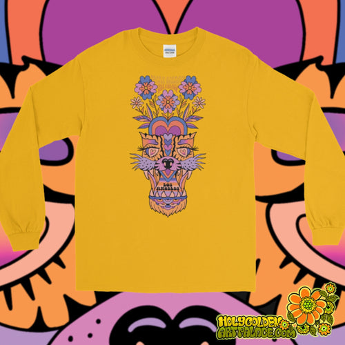 LA Lovin Feline Tangerine <long sleeve>